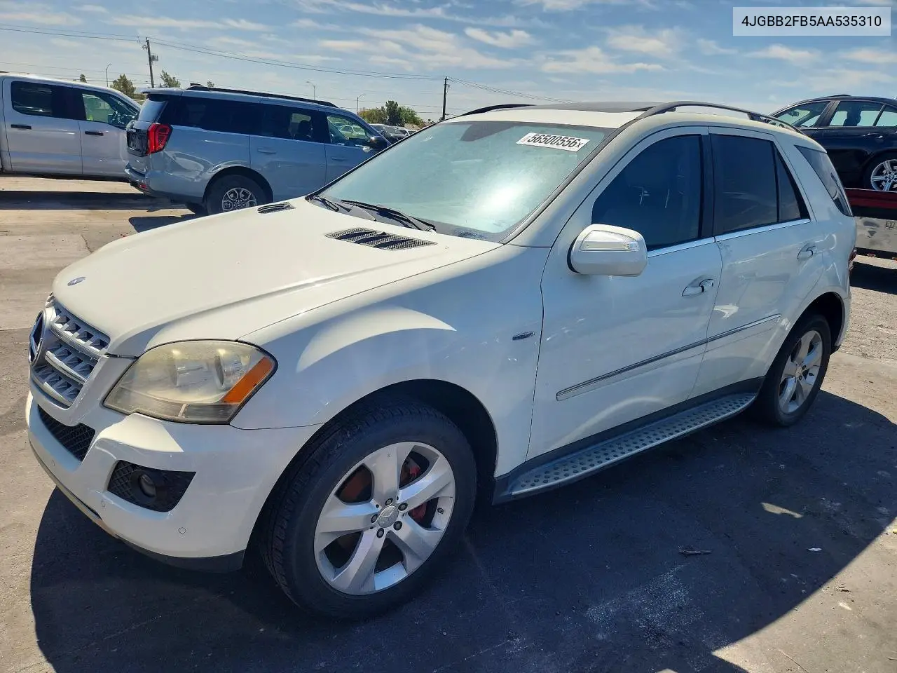 2010 Mercedes-Benz Ml 350 Bluetec VIN: 4JGBB2FB5AA535310 Lot: 56500556