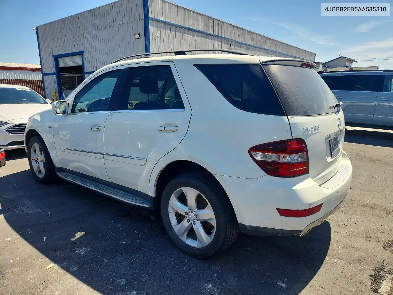 2010 Mercedes-Benz Ml 350 Bluetec VIN: 4JGBB2FB5AA535310 Lot: 56500556