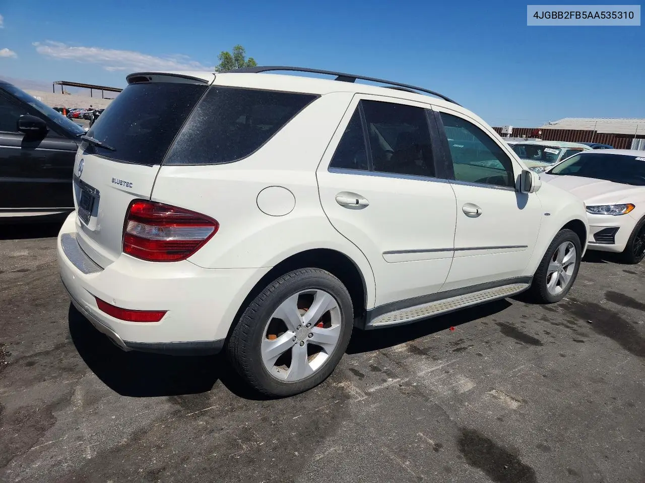 2010 Mercedes-Benz Ml 350 Bluetec VIN: 4JGBB2FB5AA535310 Lot: 56500556