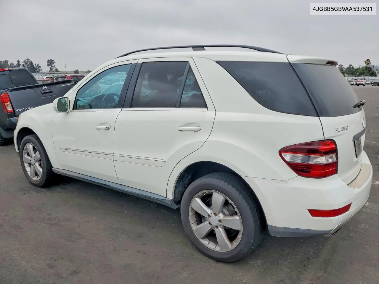 2010 Mercedes-Benz Ml 350 VIN: 4JGBB5GB9AA537531 Lot: 57896656