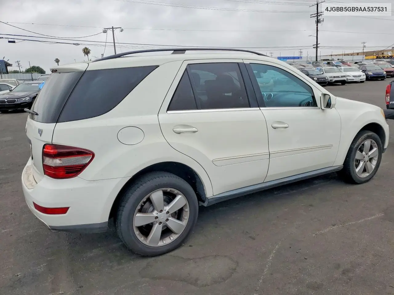 2010 Mercedes-Benz Ml 350 VIN: 4JGBB5GB9AA537531 Lot: 57896656