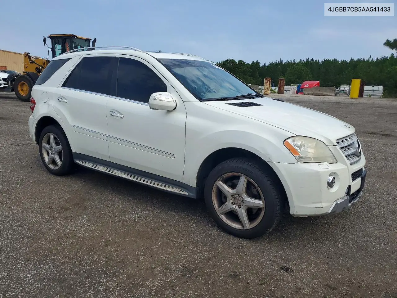 2010 Mercedes-Benz Ml 550 4Matic VIN: 4JGBB7CB5AA541433 Lot: 59567306