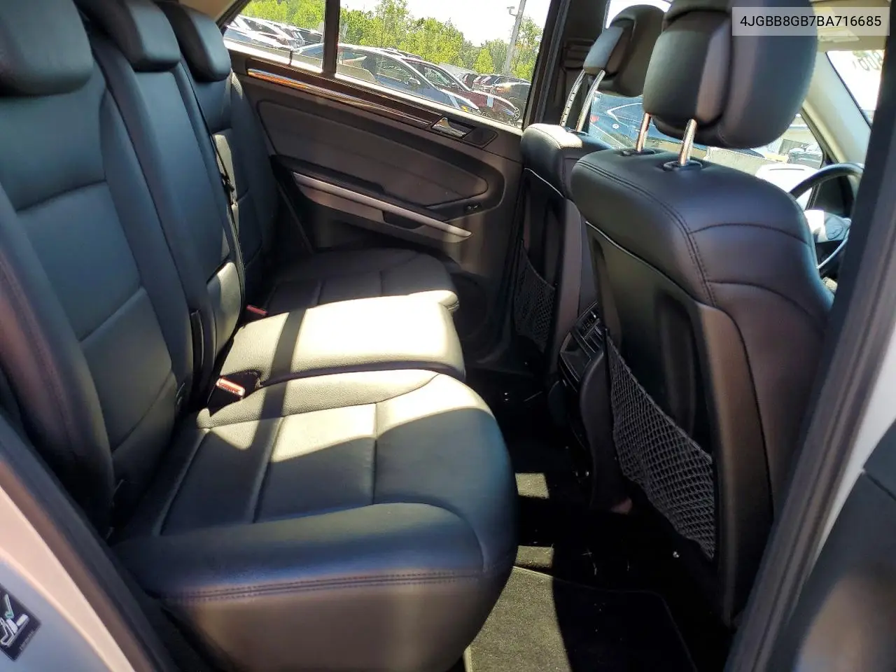 2011 Mercedes-Benz Ml 350 4Matic VIN: 4JGBB8GB7BA716685 Lot: 58271806