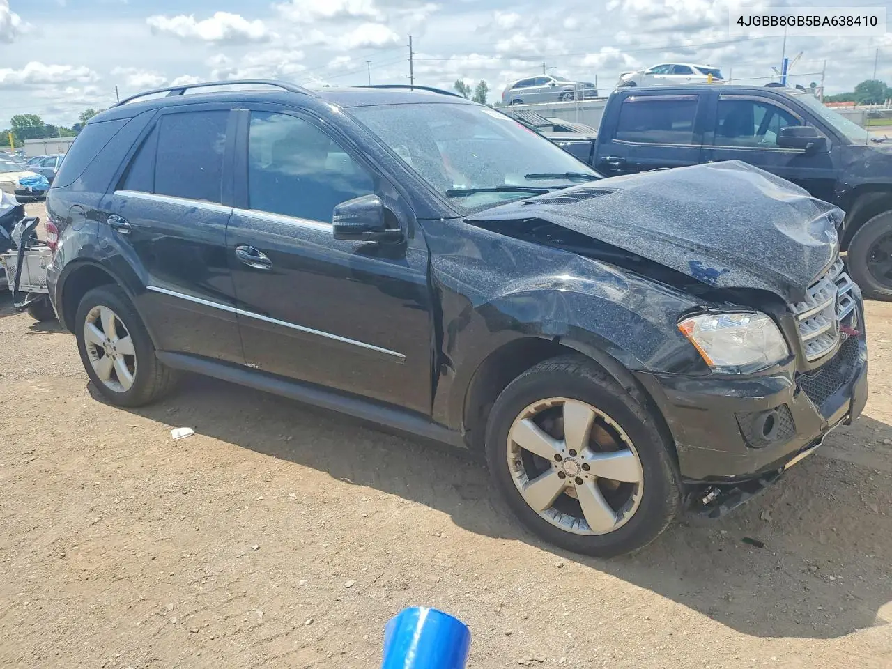 4JGBB8GB5BA638410 2011 Mercedes-Benz Ml 350 4Matic