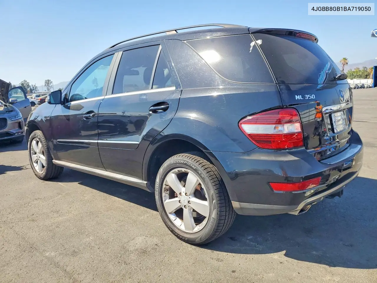 2011 Mercedes-Benz Ml 350 4Matic VIN: 4JGBB8GB1BA719050 Lot: 60052716