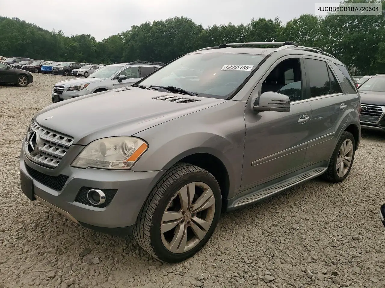 2011 Mercedes-Benz Ml 350 4Matic VIN: 4JGBB8GB1BA720604 Lot: 60382786