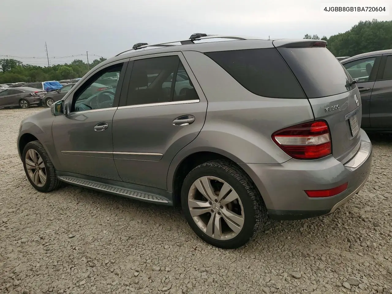 2011 Mercedes-Benz Ml 350 4Matic VIN: 4JGBB8GB1BA720604 Lot: 60382786