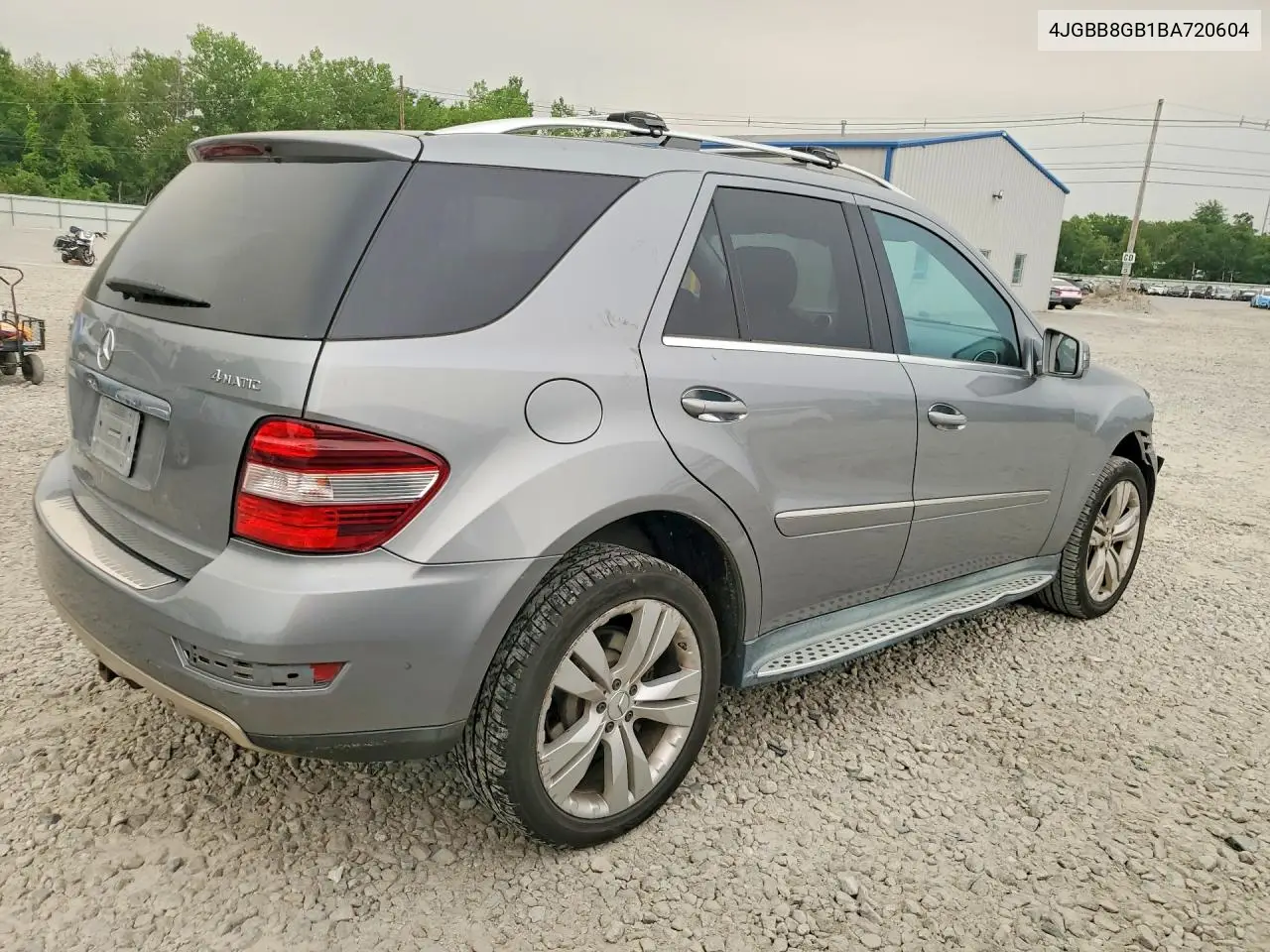 2011 Mercedes-Benz Ml 350 4Matic VIN: 4JGBB8GB1BA720604 Lot: 60382786
