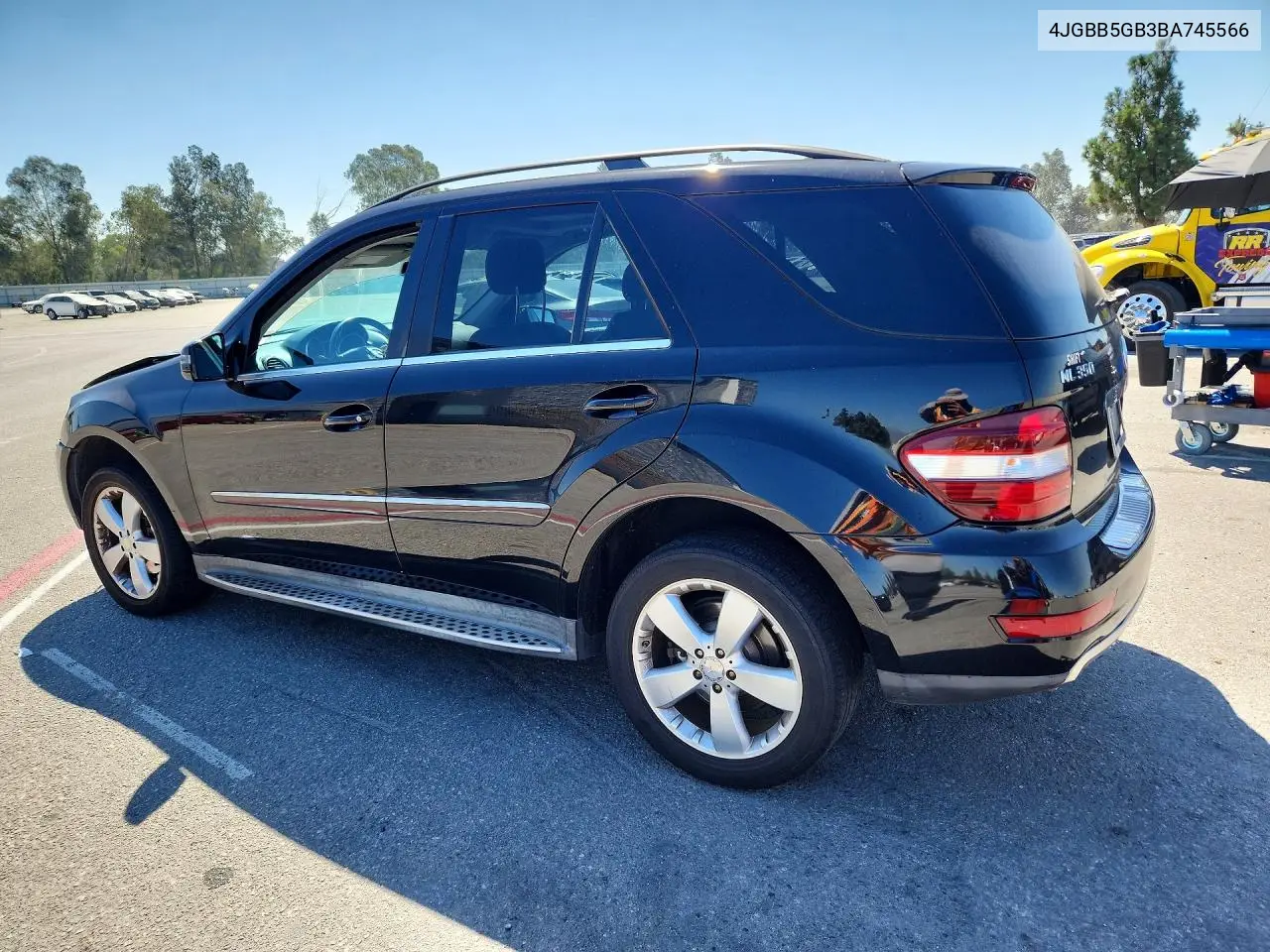 2011 Mercedes-Benz Ml 350 VIN: 4JGBB5GB3BA745566 Lot: 60640266