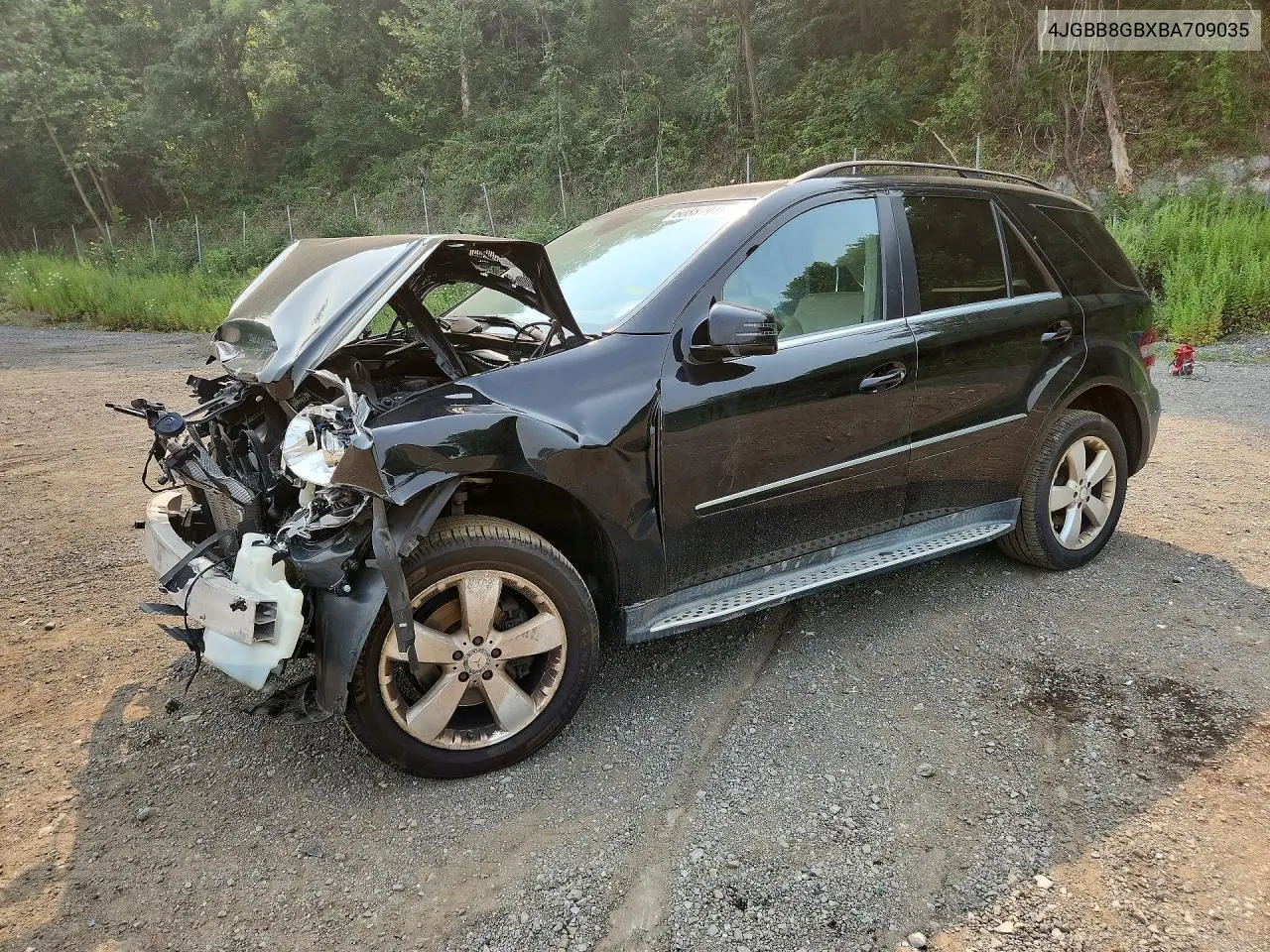 2011 Mercedes-Benz Ml 350 4Matic VIN: 4JGBB8GBXBA709035 Lot: 60887946