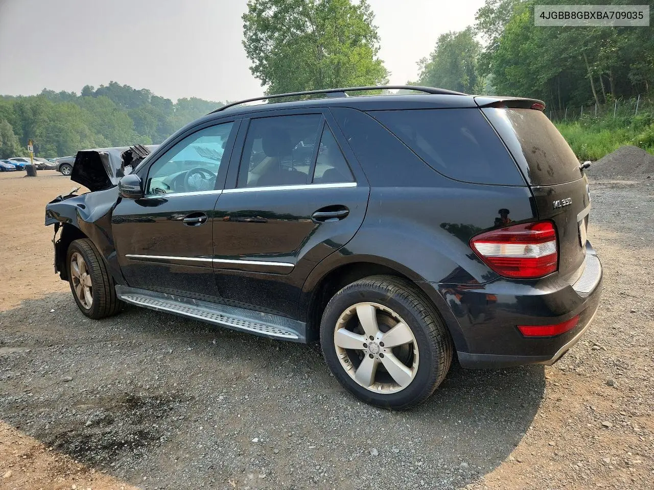 2011 Mercedes-Benz Ml 350 4Matic VIN: 4JGBB8GBXBA709035 Lot: 60887946