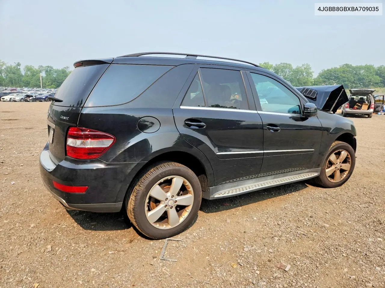 2011 Mercedes-Benz Ml 350 4Matic VIN: 4JGBB8GBXBA709035 Lot: 60887946