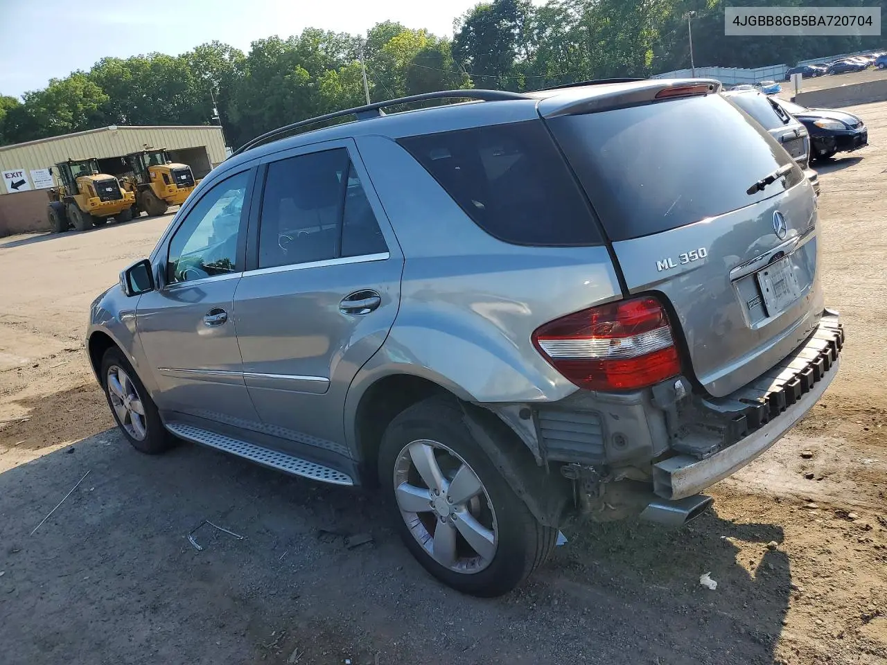 2011 Mercedes-Benz Ml 350 4Matic VIN: 4JGBB8GB5BA720704 Lot: 61024026
