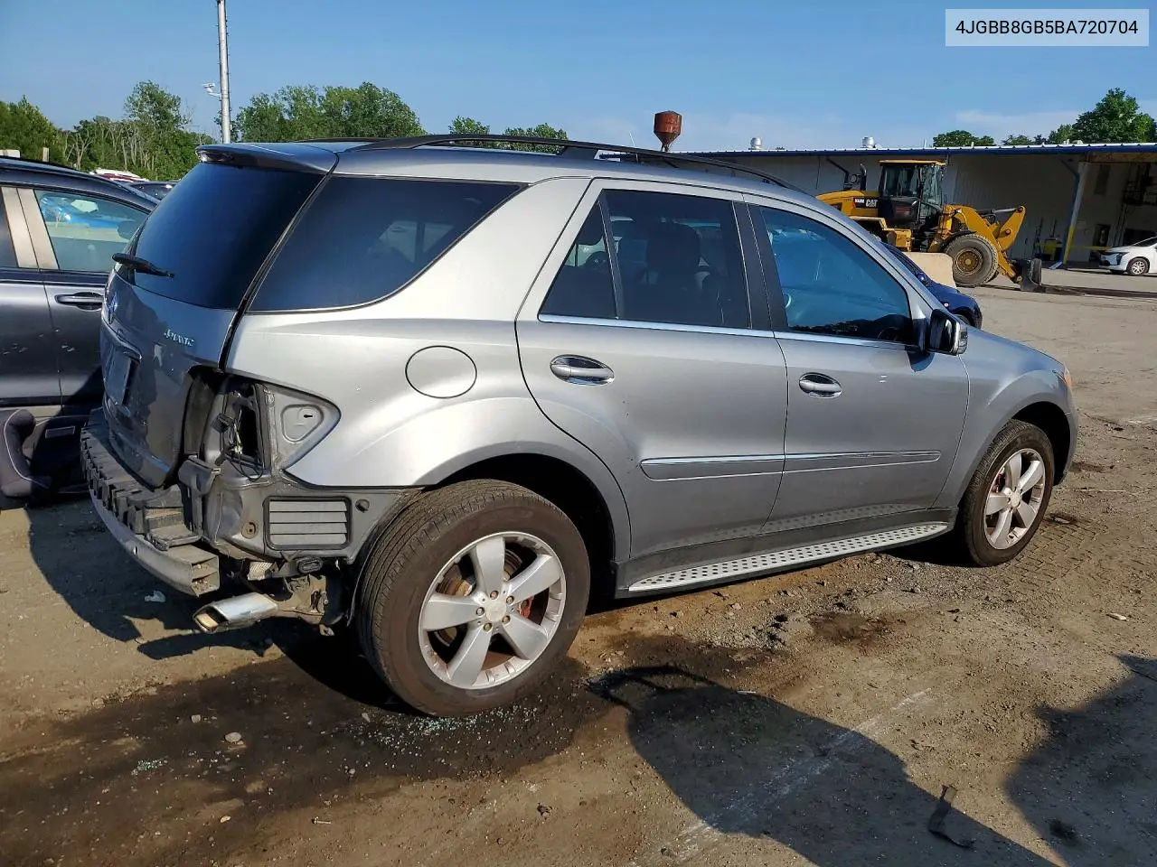 2011 Mercedes-Benz Ml 350 4Matic VIN: 4JGBB8GB5BA720704 Lot: 61024026