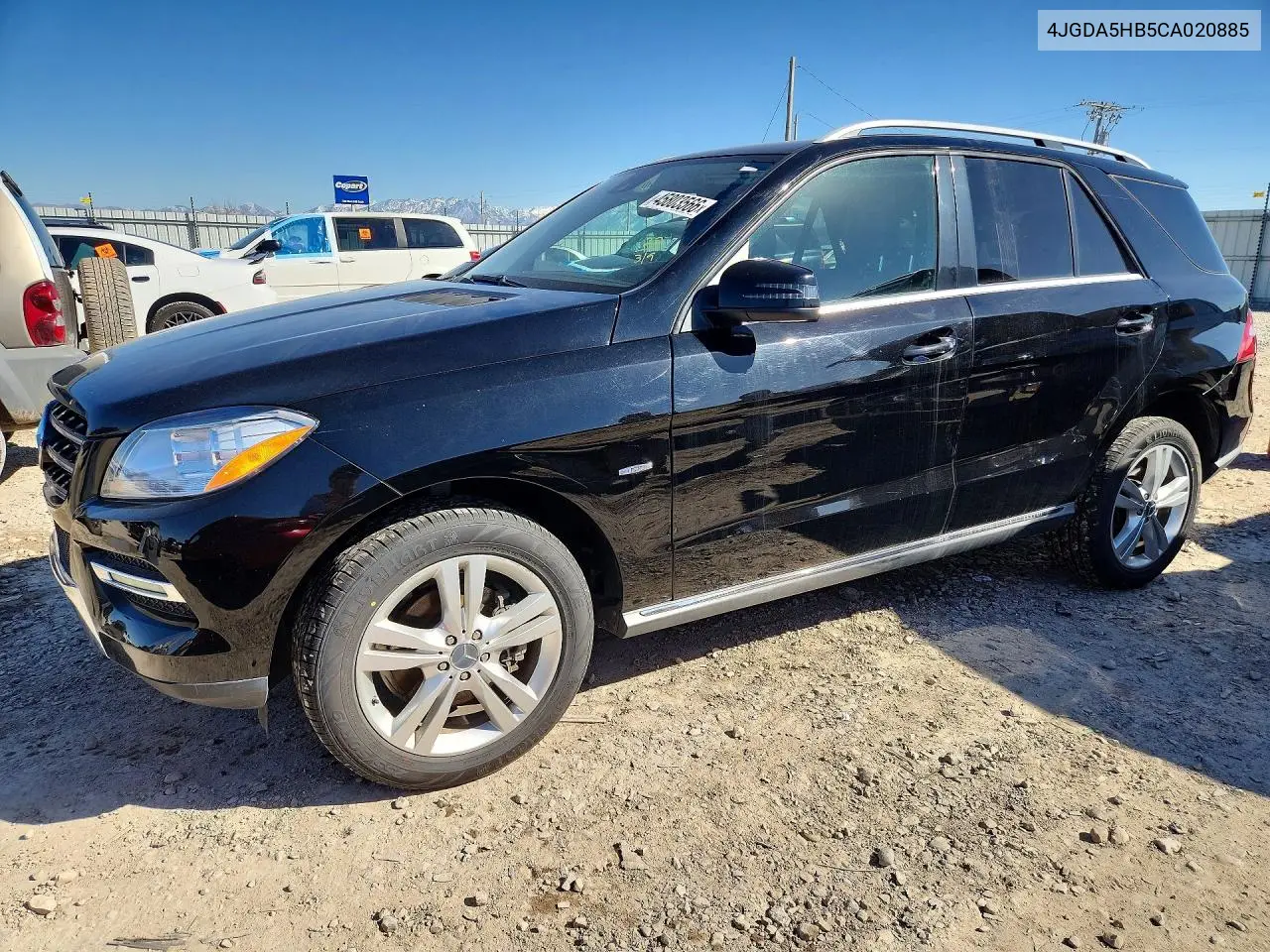 2012 Mercedes-Benz Ml 350 4Matic VIN: 4JGDA5HB5CA020885 Lot: 45803566