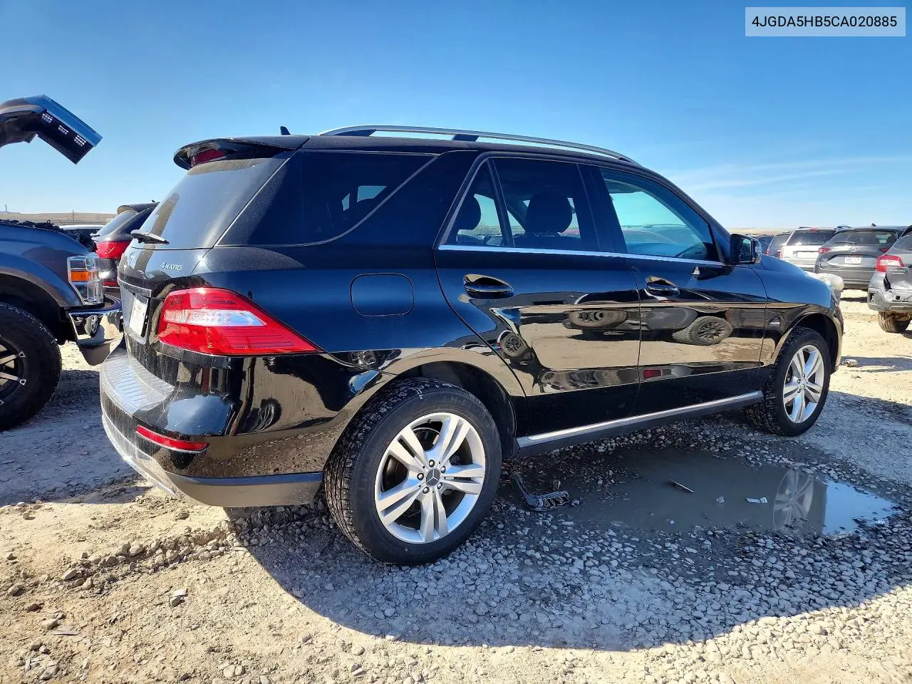 2012 Mercedes-Benz Ml 350 4Matic VIN: 4JGDA5HB5CA020885 Lot: 45803566