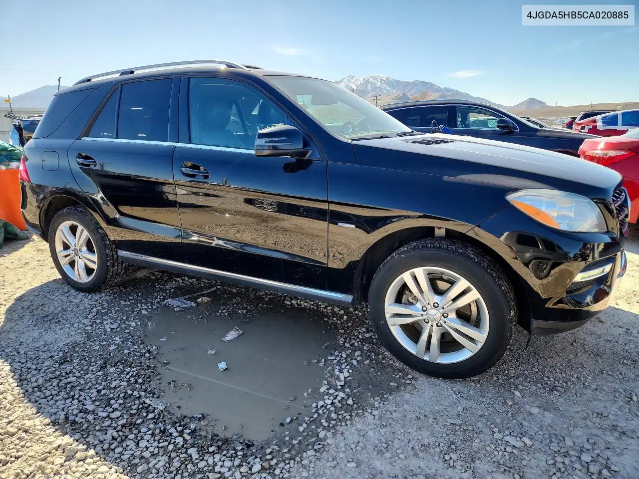 2012 Mercedes-Benz Ml 350 4Matic VIN: 4JGDA5HB5CA020885 Lot: 45803566