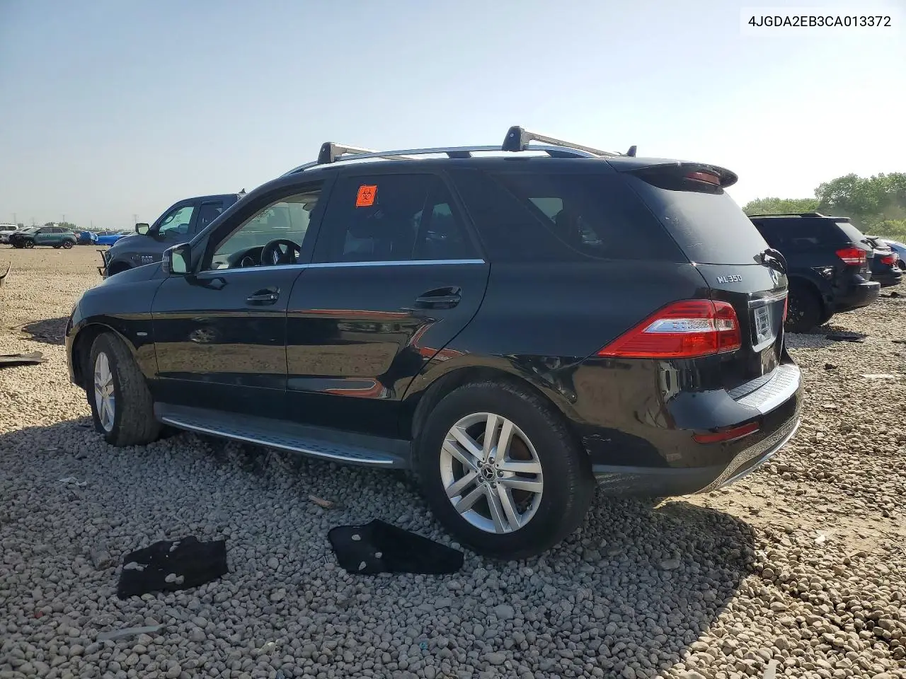 2012 Mercedes-Benz Ml 350 Bluetec VIN: 4JGDA2EB3CA013372 Lot: 56196336