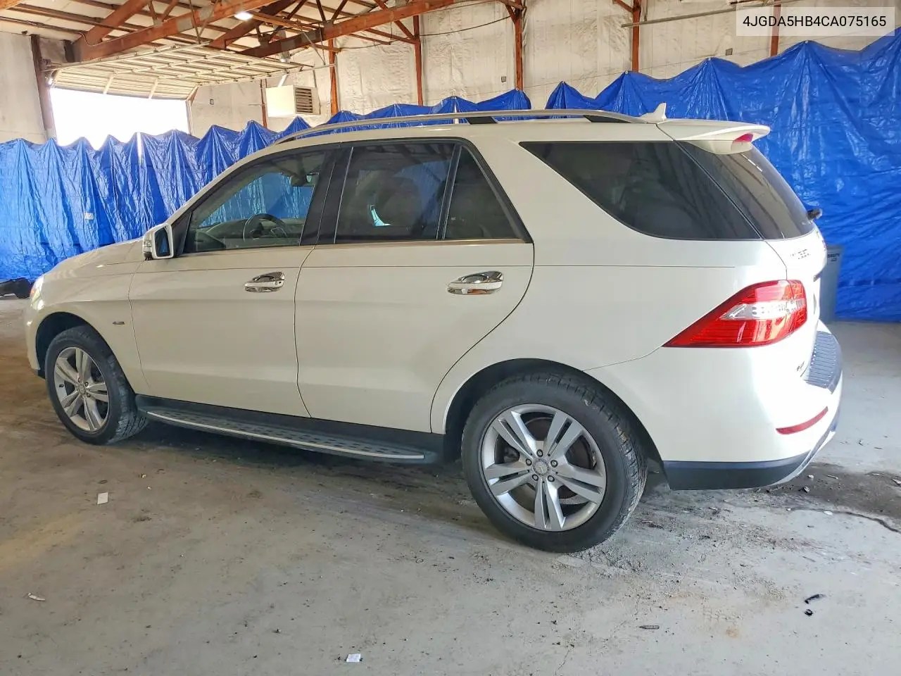 2012 Mercedes-Benz Ml 350 4Matic VIN: 4JGDA5HB4CA075165 Lot: 59592906