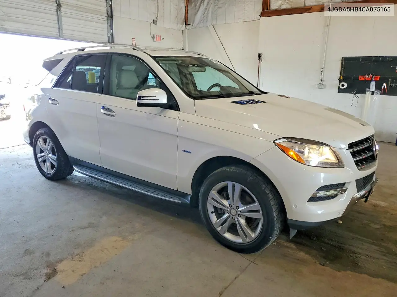 2012 Mercedes-Benz Ml 350 4Matic VIN: 4JGDA5HB4CA075165 Lot: 59592906
