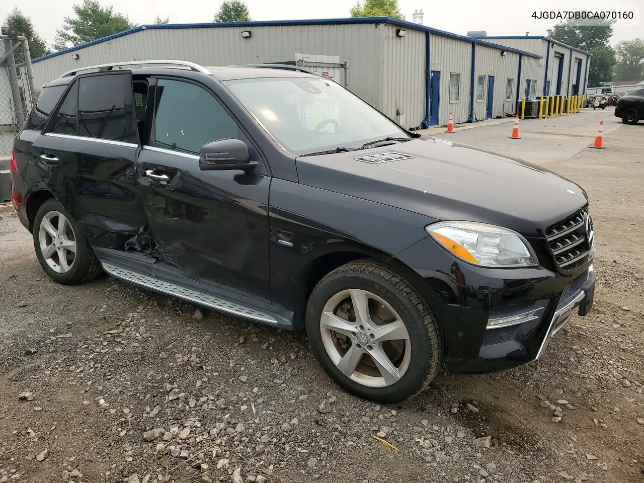 2012 Mercedes-Benz Ml 550 4Matic VIN: 4JGDA7DB0CA070160 Lot: 59813536