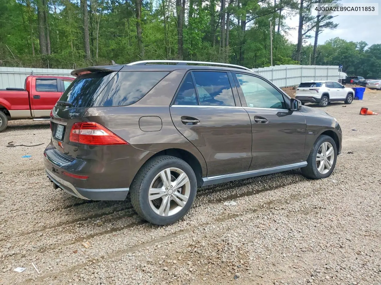 2012 Mercedes-Benz Ml 350 Bluetec VIN: 4JGDA2EB9CA011853 Lot: 59920296