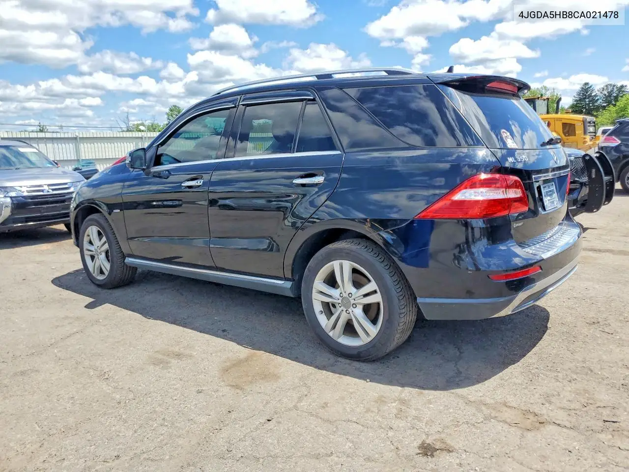 2012 Mercedes-Benz Ml 350 4Matic VIN: 4JGDA5HB8CA021478 Lot: 60476996