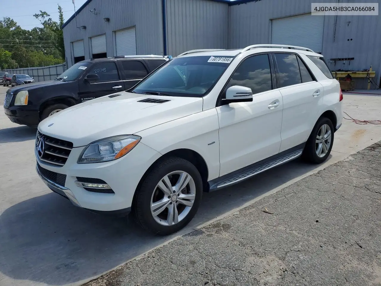 2012 Mercedes-Benz Ml 350 4Matic VIN: 4JGDA5HB3CA066084 Lot: 60781956
