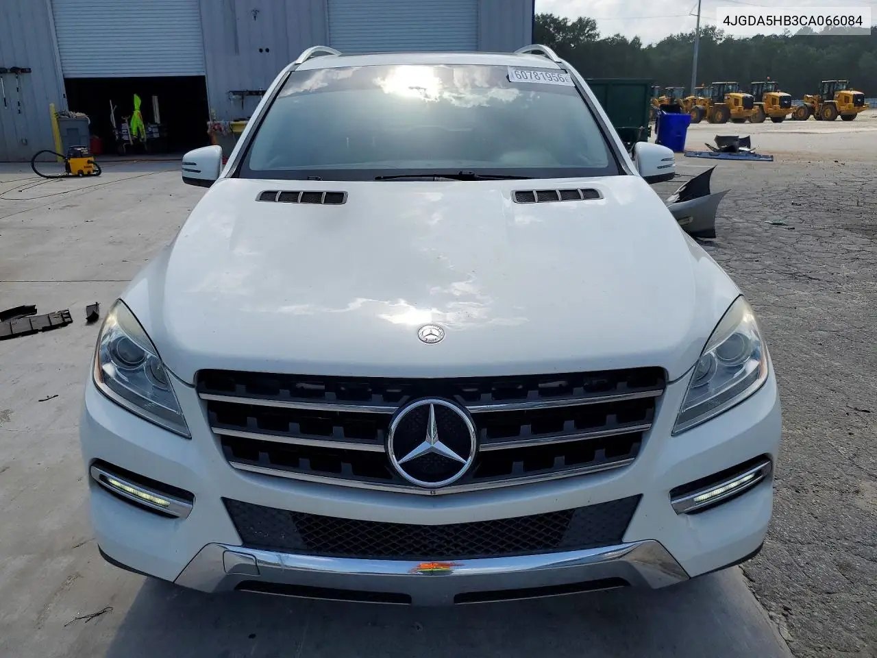 2012 Mercedes-Benz Ml 350 4Matic VIN: 4JGDA5HB3CA066084 Lot: 60781956