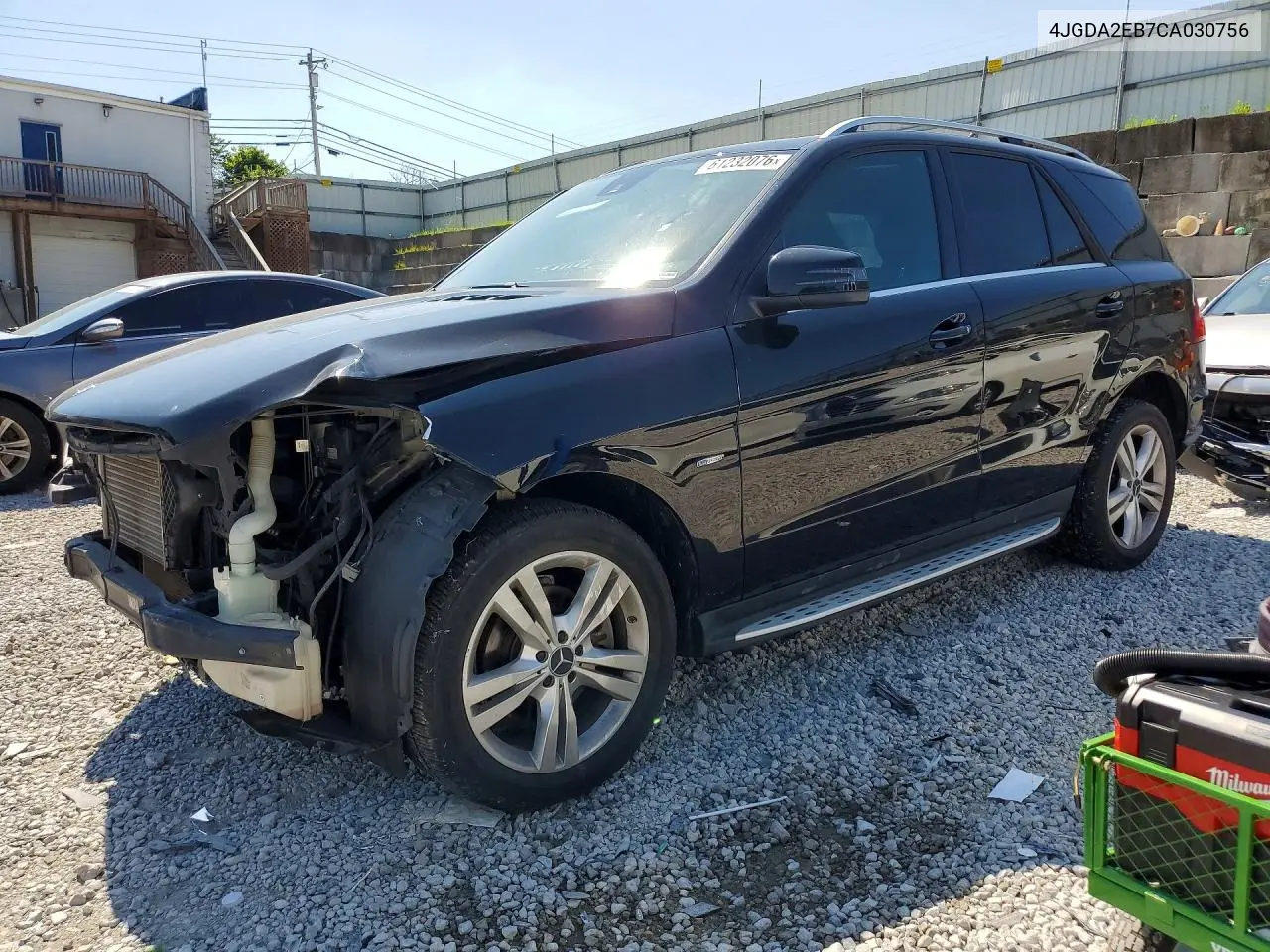 2012 Mercedes-Benz Ml 350 Bluetec VIN: 4JGDA2EB7CA030756 Lot: 61232076