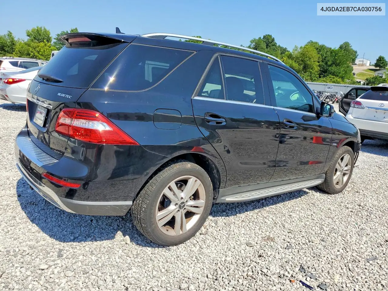 2012 Mercedes-Benz Ml 350 Bluetec VIN: 4JGDA2EB7CA030756 Lot: 61232076