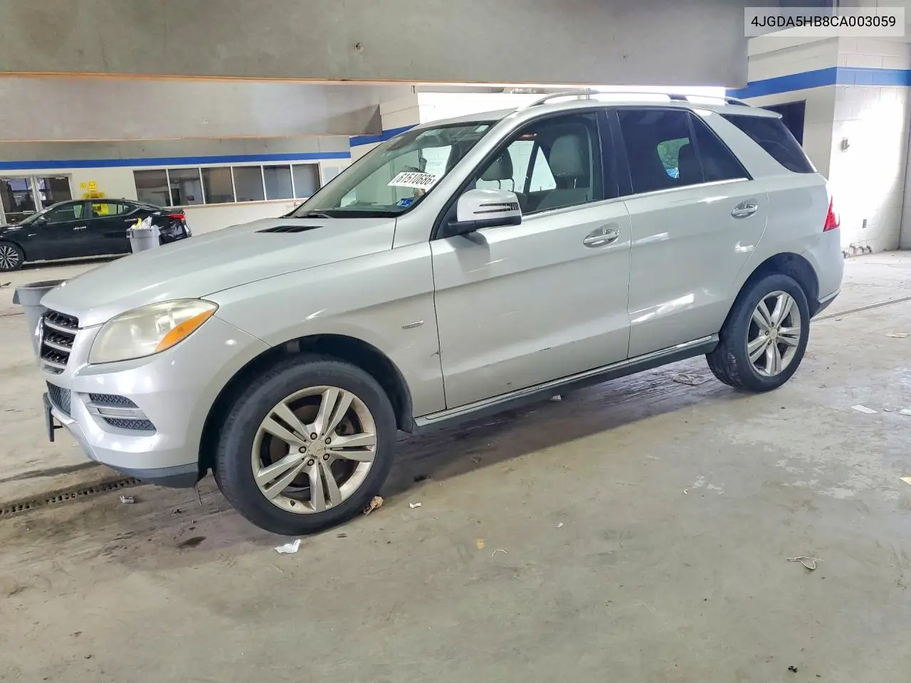 2012 Mercedes-Benz Ml 350 4Matic VIN: 4JGDA5HB8CA003059 Lot: 61510686