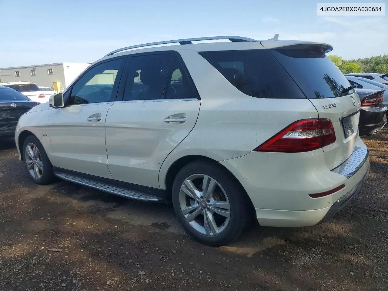2012 Mercedes-Benz Ml 350 Bluetec VIN: 4JGDA2EBXCA030654 Lot: 85620565