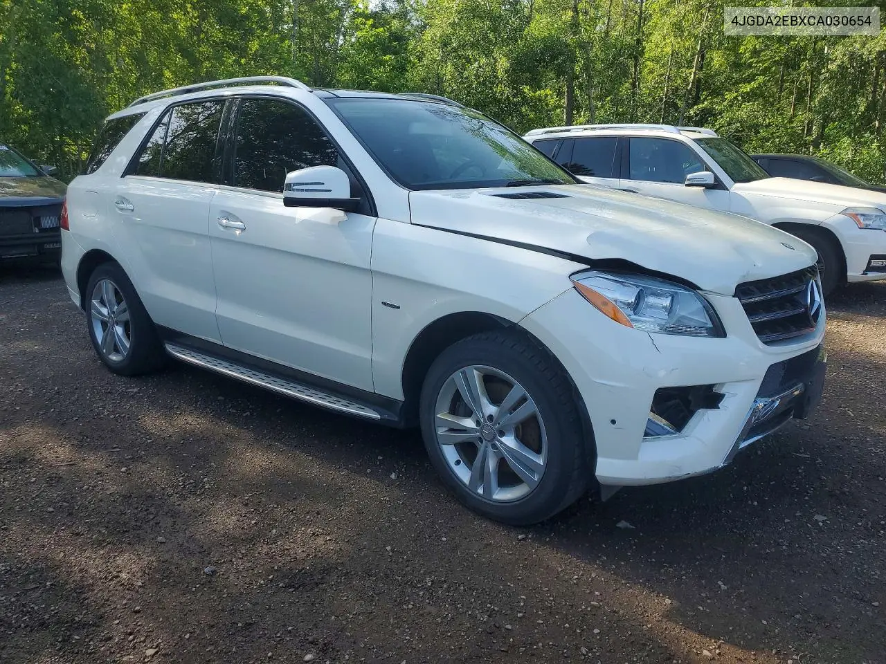 2012 Mercedes-Benz Ml 350 Bluetec VIN: 4JGDA2EBXCA030654 Lot: 85620565