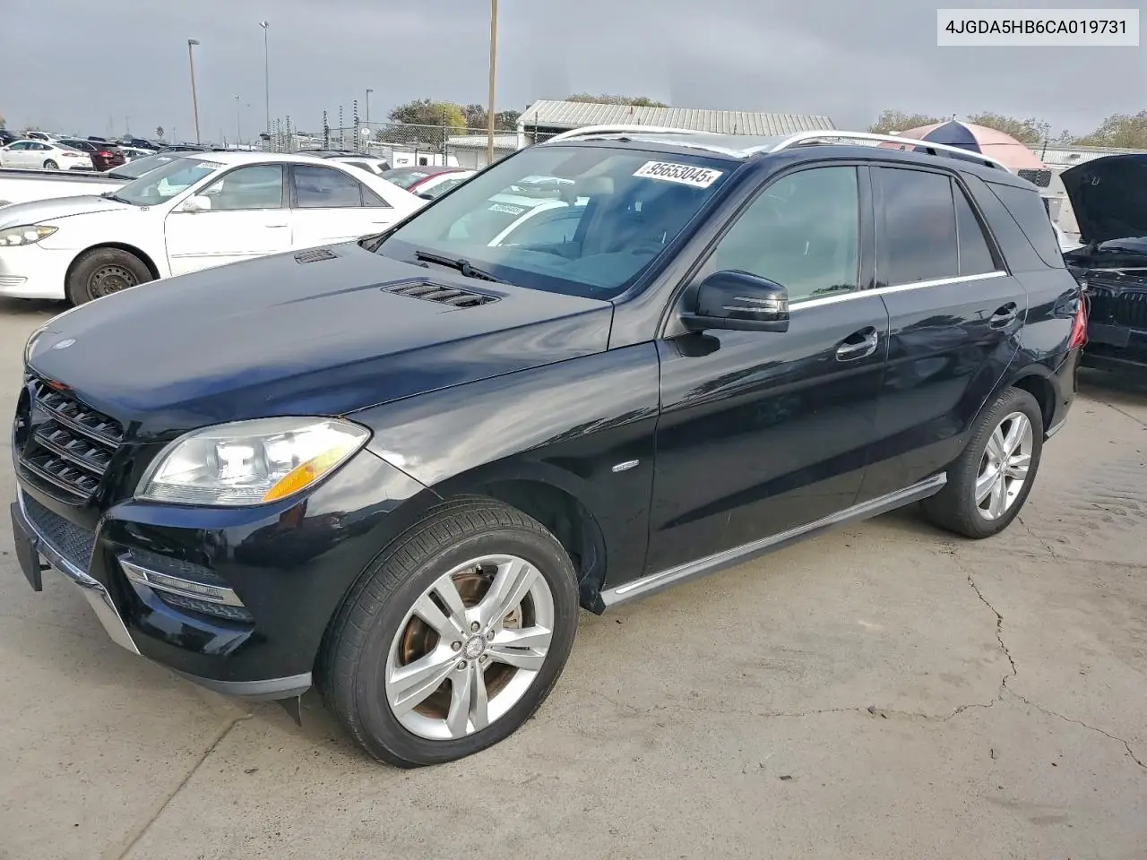 4JGDA5HB6CA019731 2012 Mercedes-Benz Ml 350 4Matic