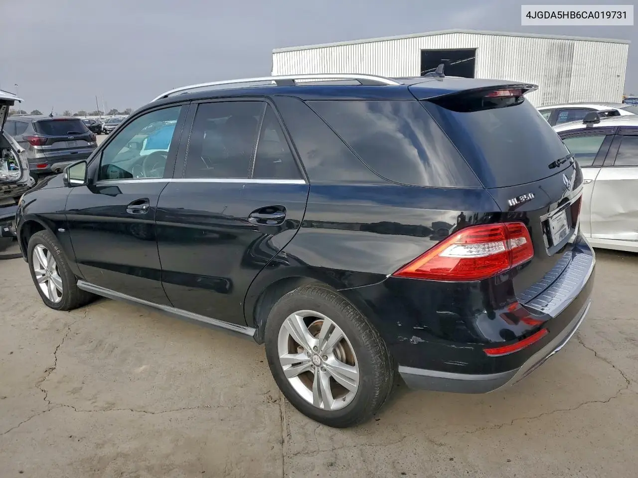 4JGDA5HB6CA019731 2012 Mercedes-Benz Ml 350 4Matic