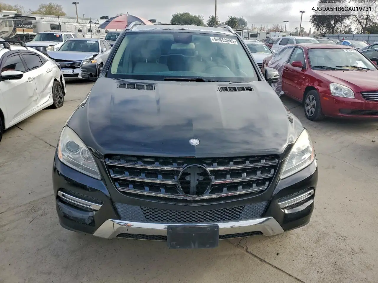 4JGDA5HB6CA019731 2012 Mercedes-Benz Ml 350 4Matic