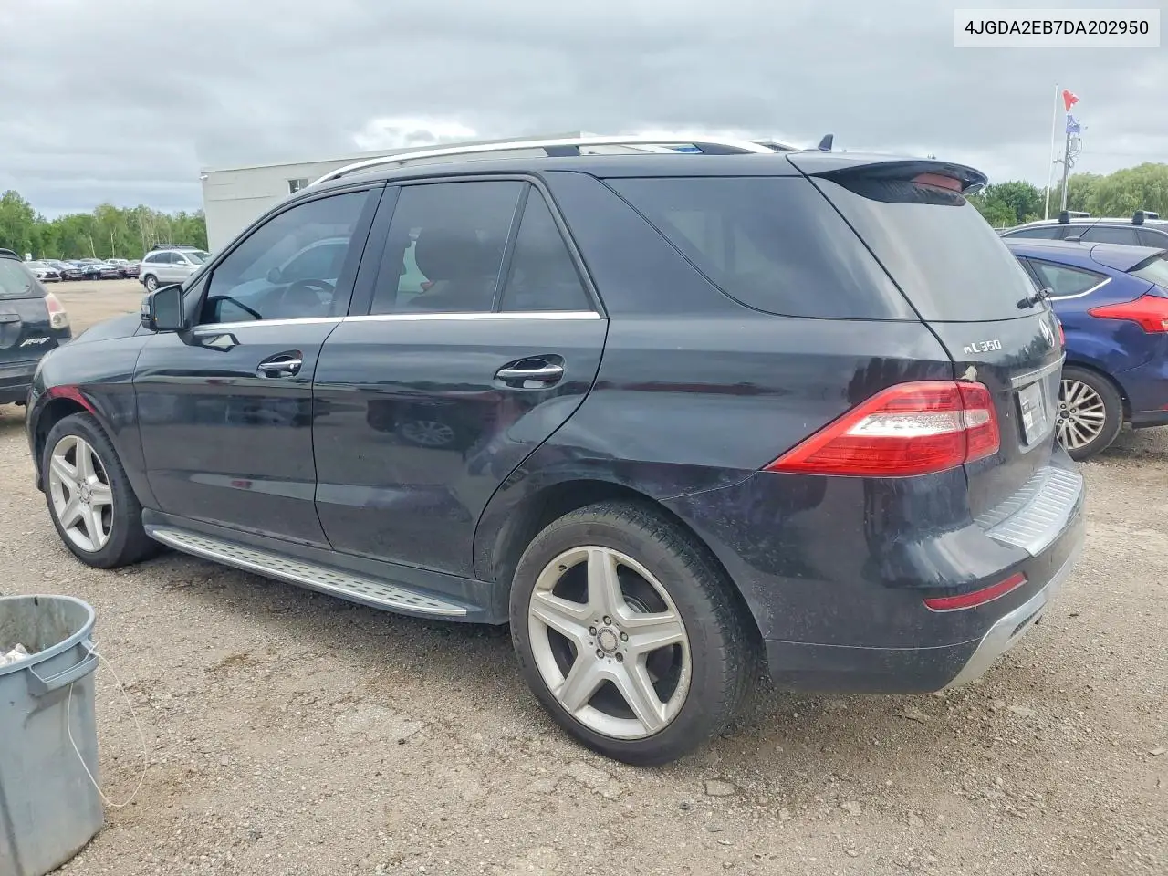 2013 Mercedes-Benz Ml 350 Bluetec VIN: 4JGDA2EB7DA202950 Lot: 59747776