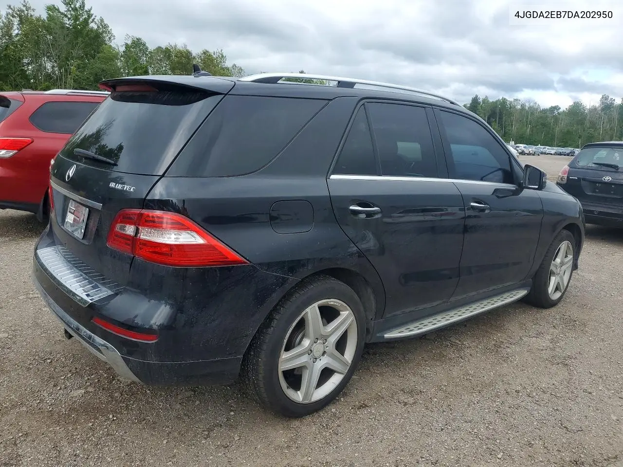 2013 Mercedes-Benz Ml 350 Bluetec VIN: 4JGDA2EB7DA202950 Lot: 59747776