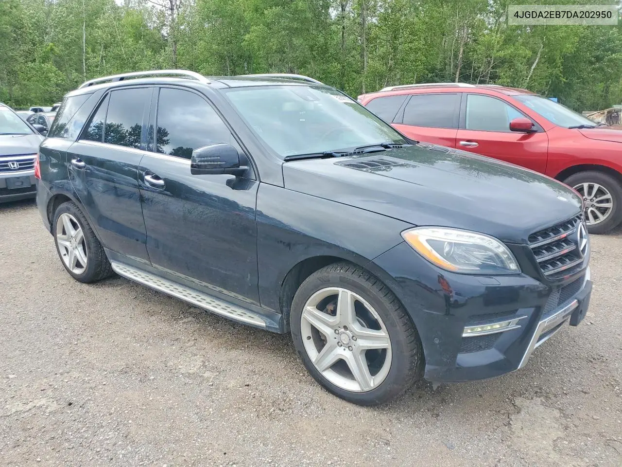 2013 Mercedes-Benz Ml 350 Bluetec VIN: 4JGDA2EB7DA202950 Lot: 59747776
