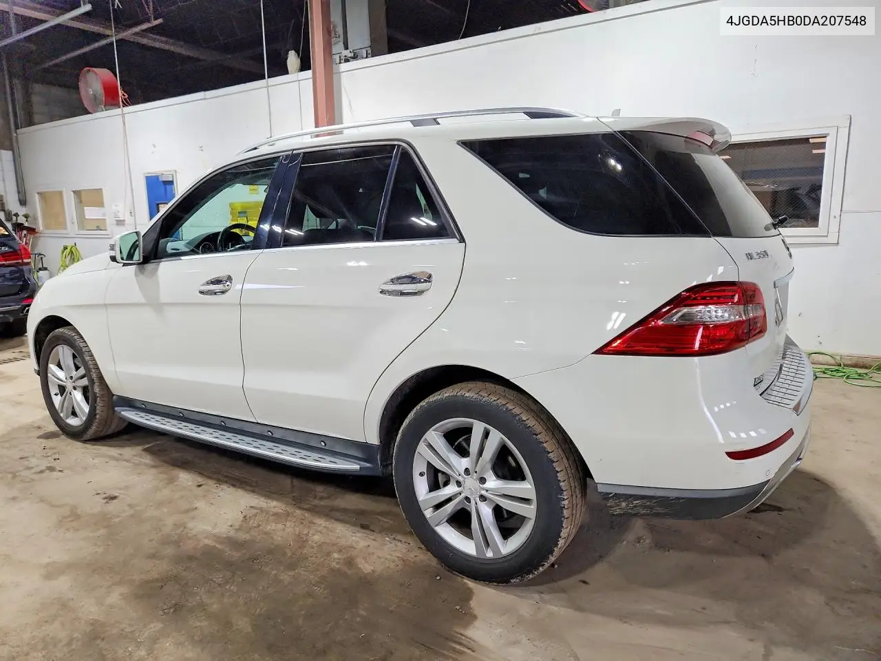 2013 Mercedes-Benz Ml 350 4Matic VIN: 4JGDA5HB0DA207548 Lot: 59866396