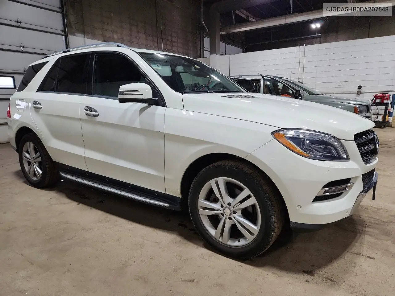 2013 Mercedes-Benz Ml 350 4Matic VIN: 4JGDA5HB0DA207548 Lot: 59866396