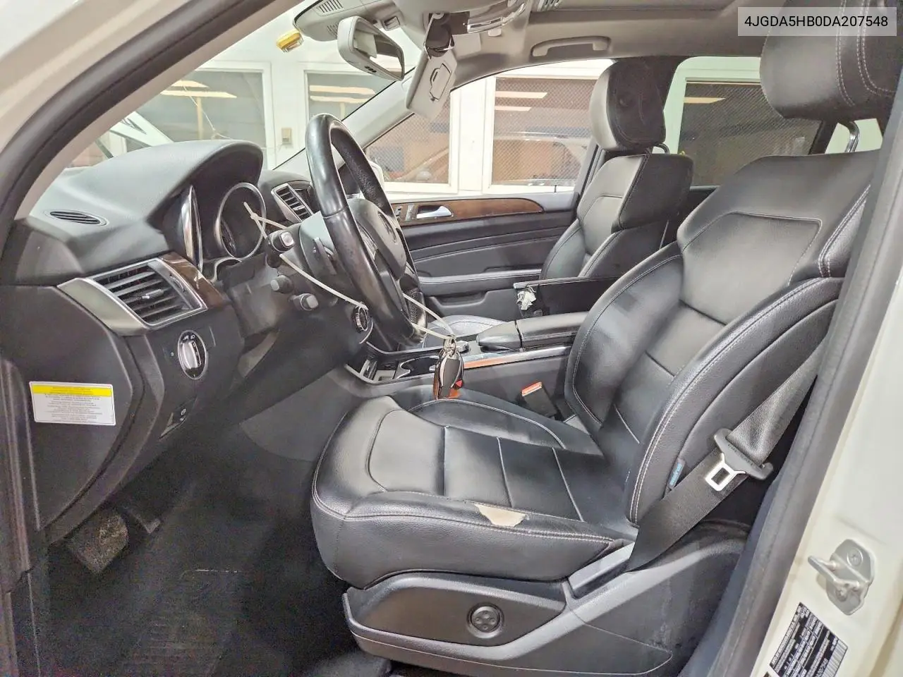 2013 Mercedes-Benz Ml 350 4Matic VIN: 4JGDA5HB0DA207548 Lot: 59866396