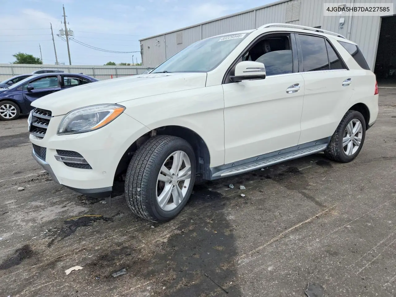 2013 Mercedes-Benz Ml 350 4Matic VIN: 4JGDA5HB7DA227585 Lot: 60229346