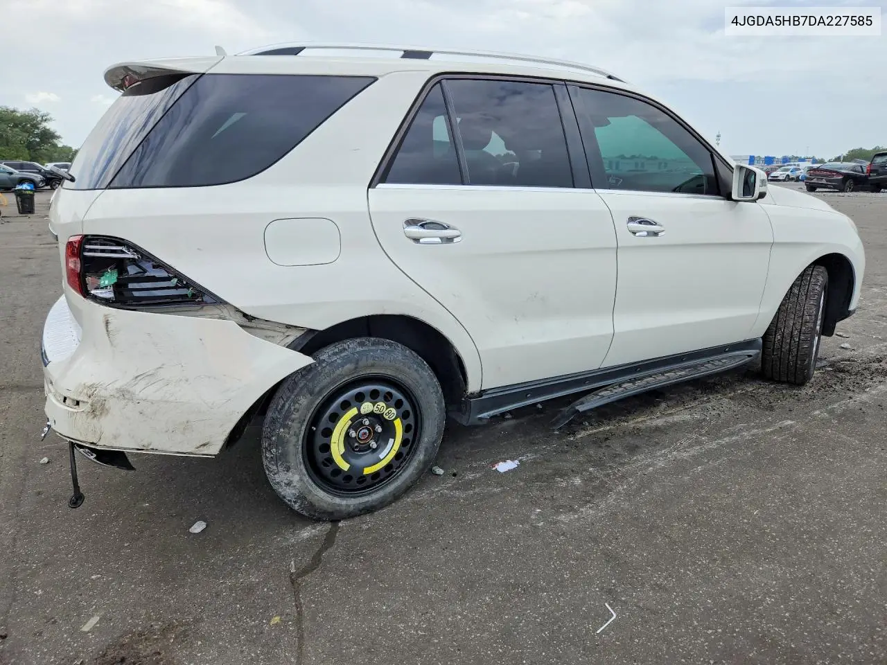 2013 Mercedes-Benz Ml 350 4Matic VIN: 4JGDA5HB7DA227585 Lot: 60229346