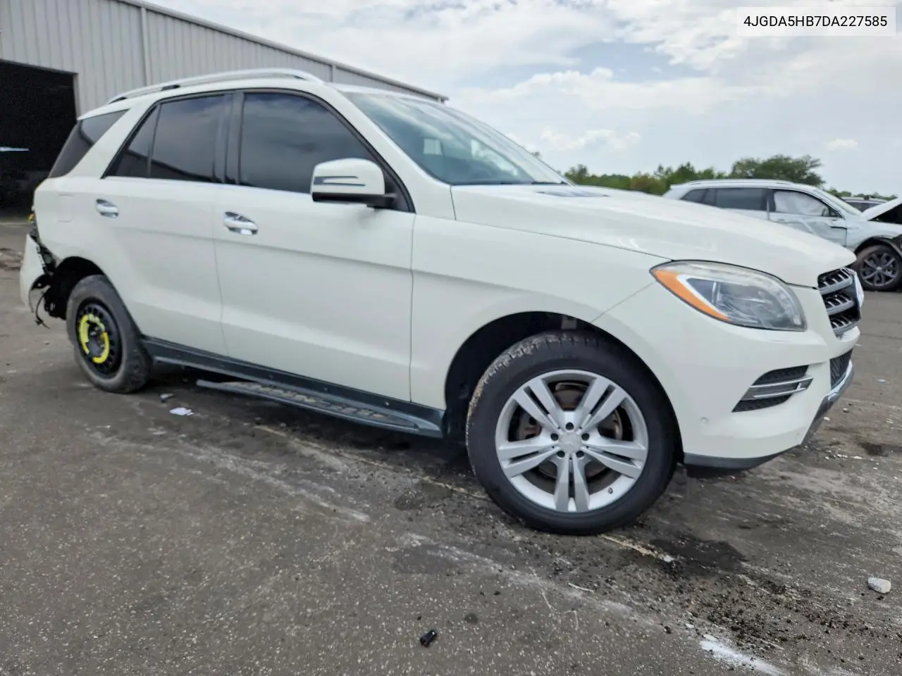 2013 Mercedes-Benz Ml 350 4Matic VIN: 4JGDA5HB7DA227585 Lot: 60229346