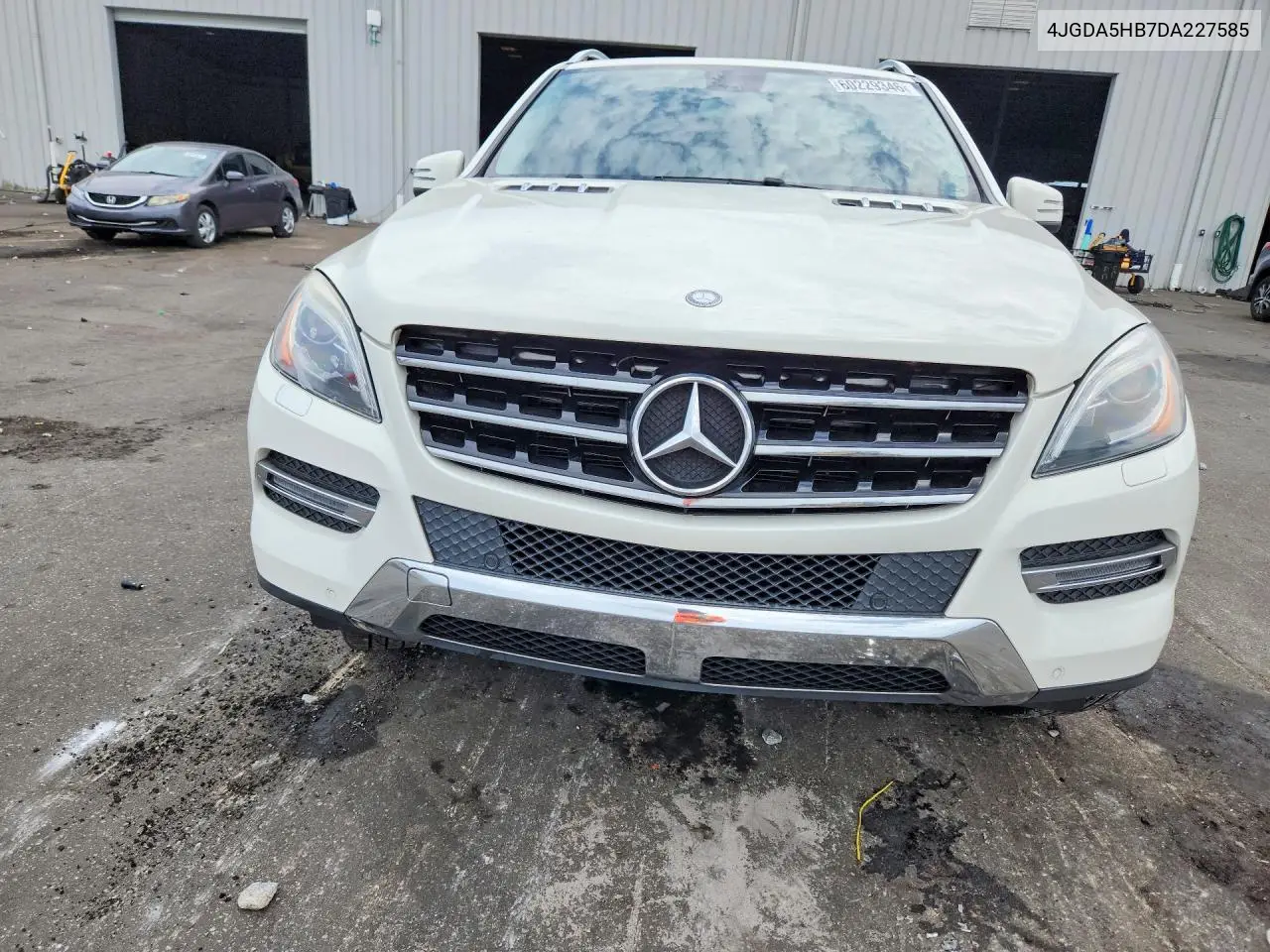 2013 Mercedes-Benz Ml 350 4Matic VIN: 4JGDA5HB7DA227585 Lot: 60229346
