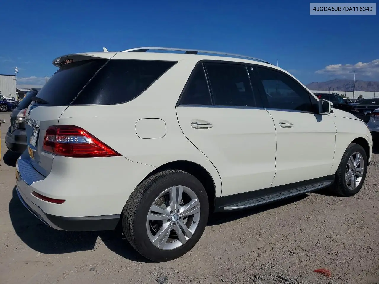 2013 Mercedes-Benz Ml 350 VIN: 4JGDA5JB7DA116349 Lot: 61203796