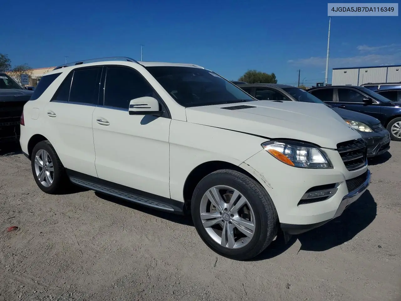 2013 Mercedes-Benz Ml 350 VIN: 4JGDA5JB7DA116349 Lot: 61203796