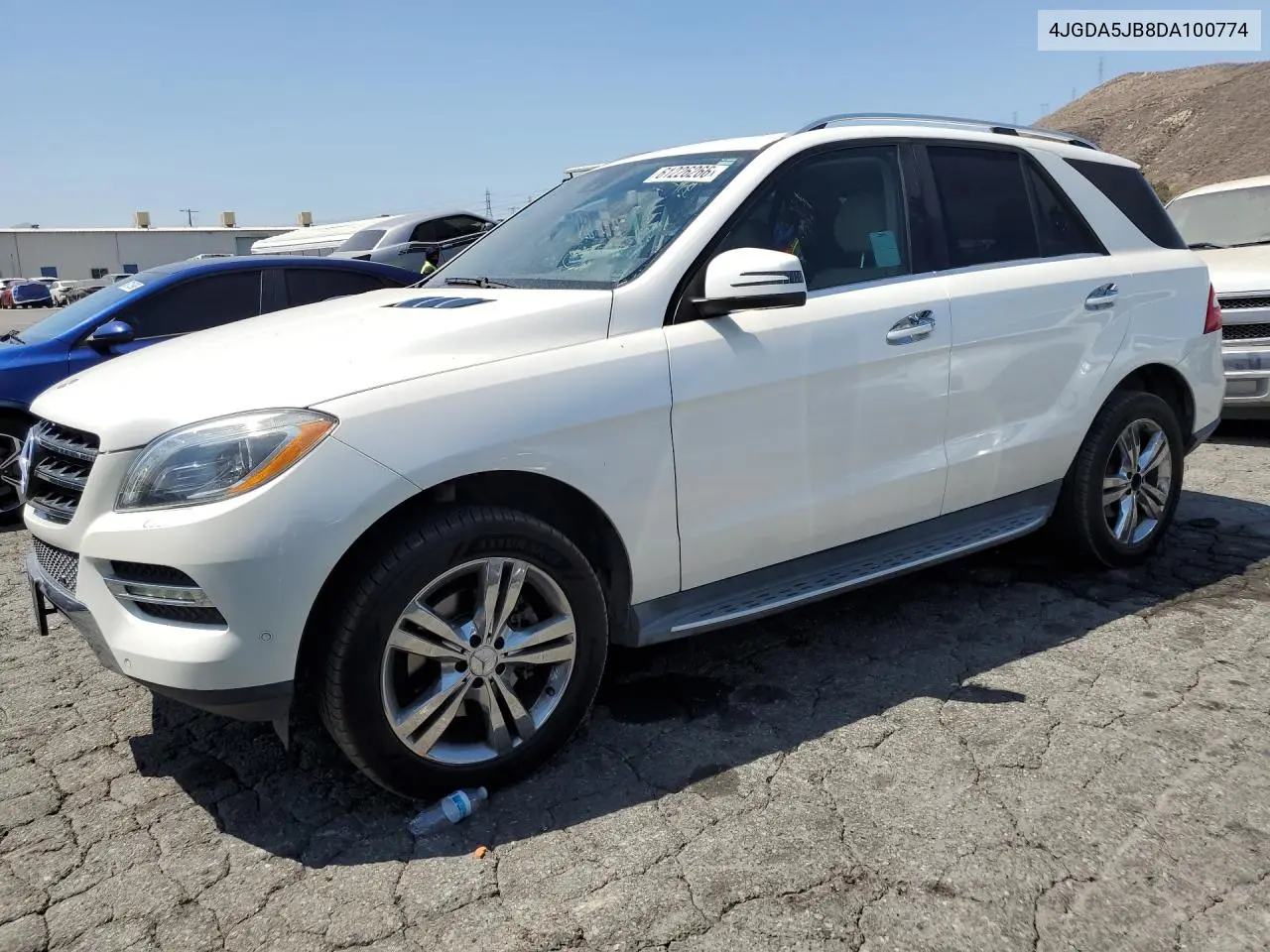 2013 Mercedes-Benz Ml 350 VIN: 4JGDA5JB8DA100774 Lot: 61226266
